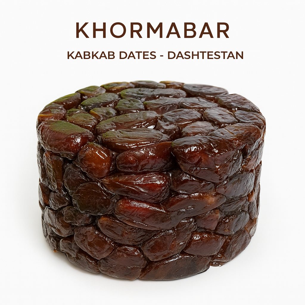 Cylindrical Stack of Kabkab Dates خرمای کبکاب دشتستان - تصویر 1